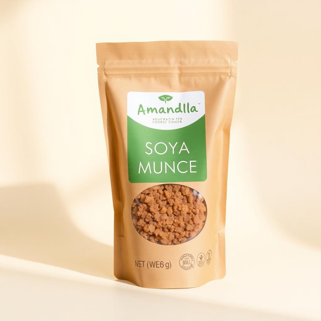 Amandla Soya Mince packaging