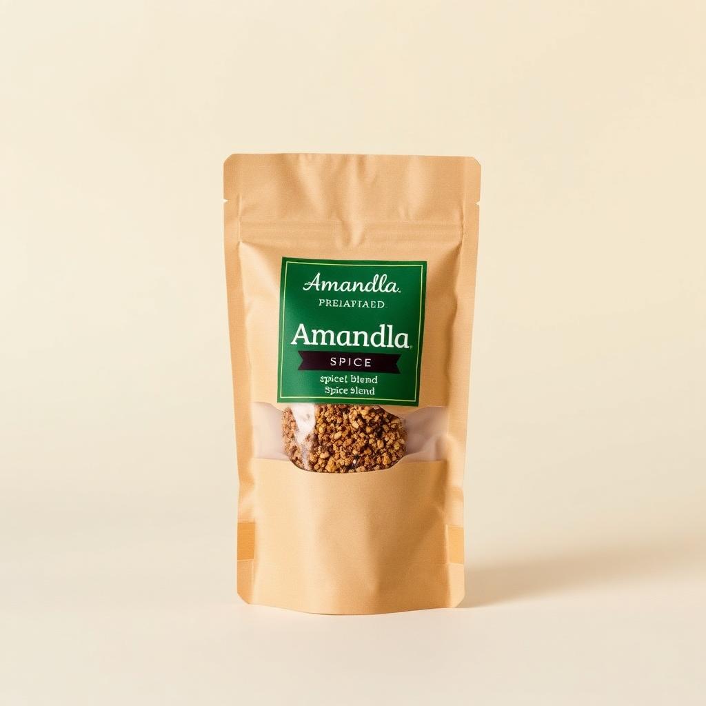 Amandla Spice Blend packaging